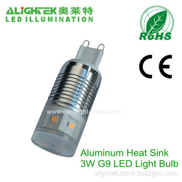 Aluminium G9 Led Bulb Light 110v 230v Ac 